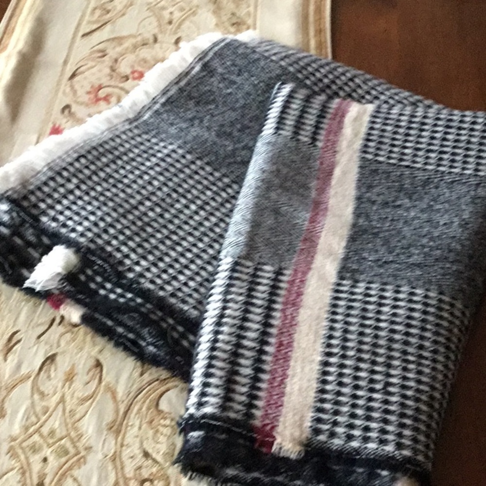 Beautiful plaid scarf